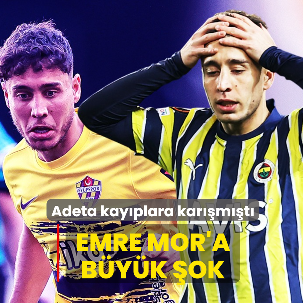 Kay�plara kar��m��t�! Emre Mor'a b�y�k �ok