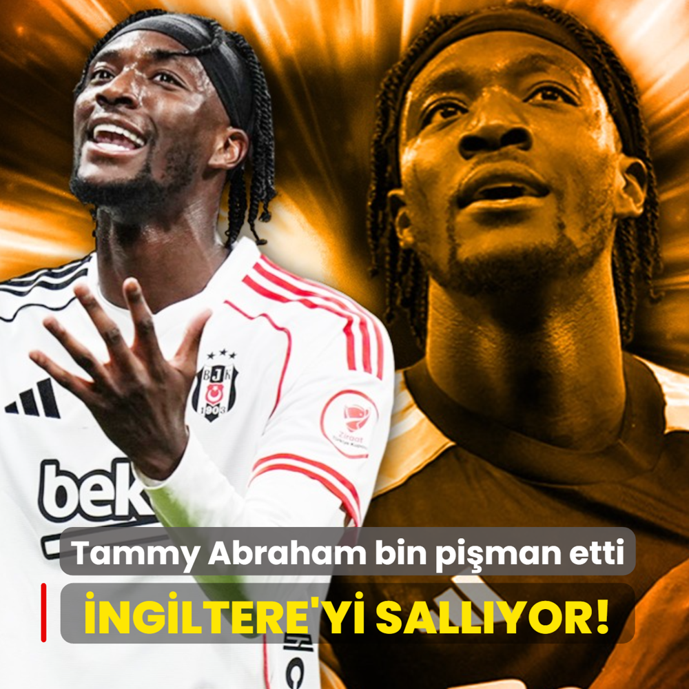 �ngiltere'yi sall�yor! Tammy Abraham bin pi�man etti