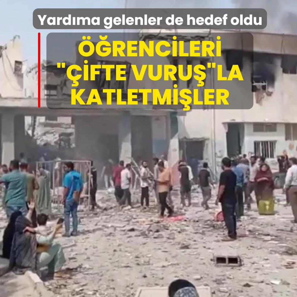 ��rencileri ��ifte vuru��la katletmi�ler