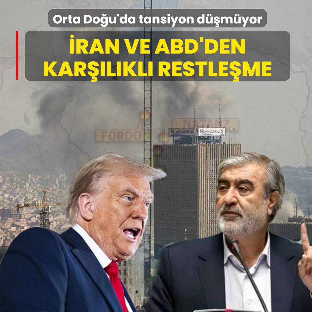 Orta Do�u'da tansiyon d��m�yor! �ran ve ABD'den kar��l�kl� restle�me