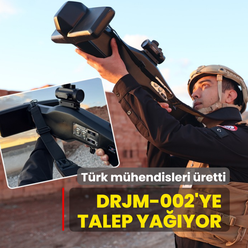 T�rk m�hendisleri �retti: DRJM-002'ye talep ya��yor!