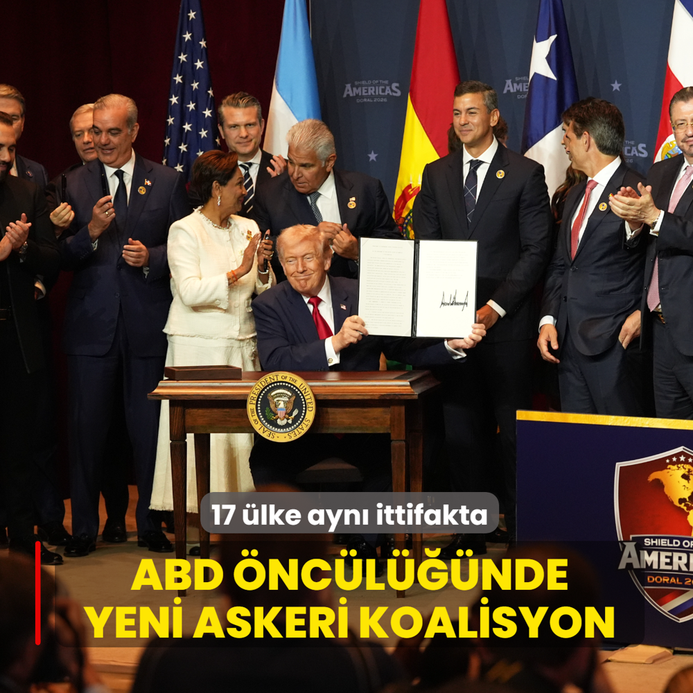 ABD �nc�l���nde yeni askeri koalisyon: 17 �lke ayn� ittifakta