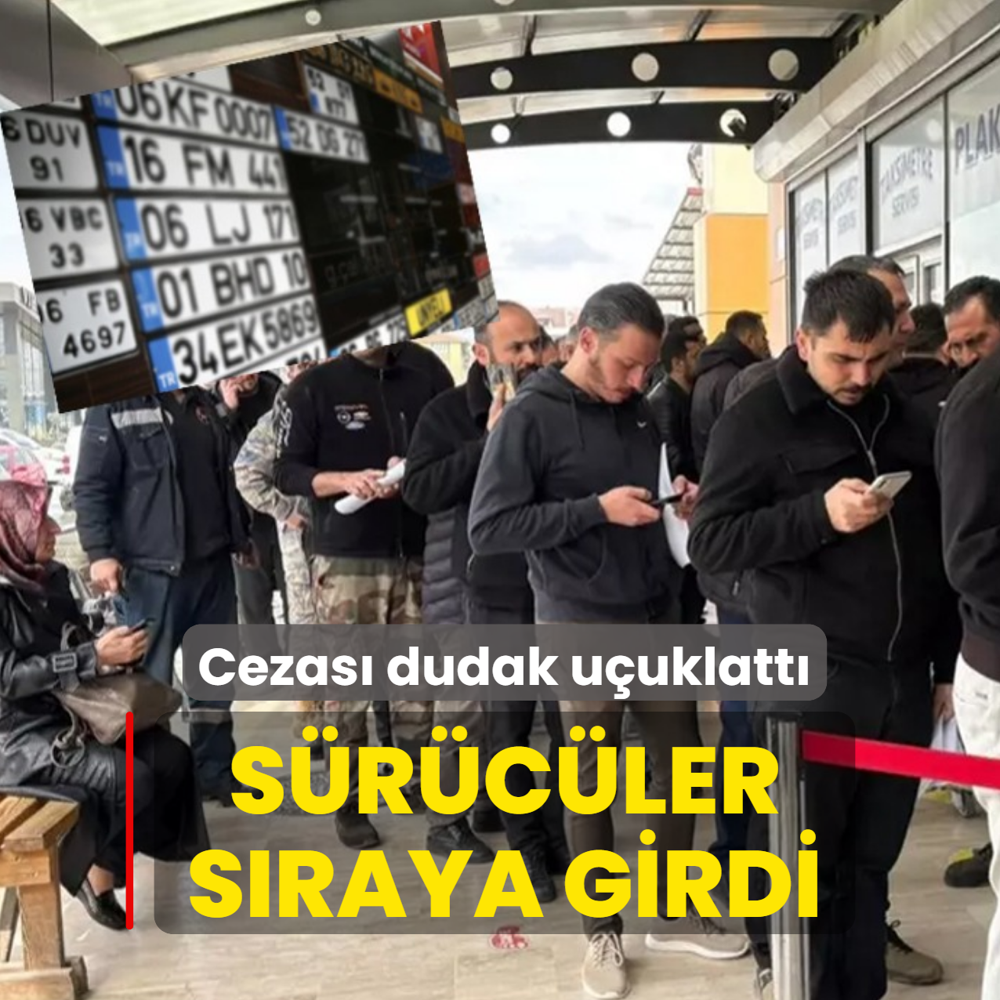 Cezas� dudak u�uklatt�! S�r�c�ler s�raya girdi