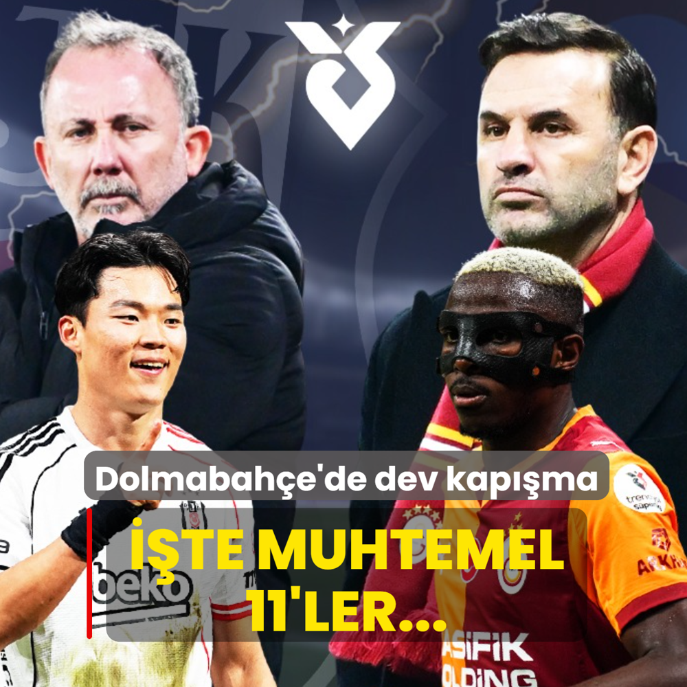 Dolmabah�e'de dev kap��ma! Be�ikta�'�n konu�u Galatasaray