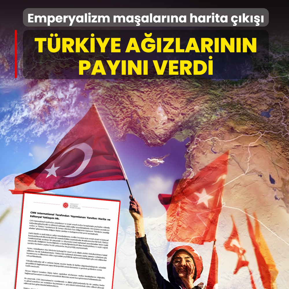 Emperyalizm ma�alar�na harita ��k���! T�rkiye a��zlar�n�n pay�n� verdi