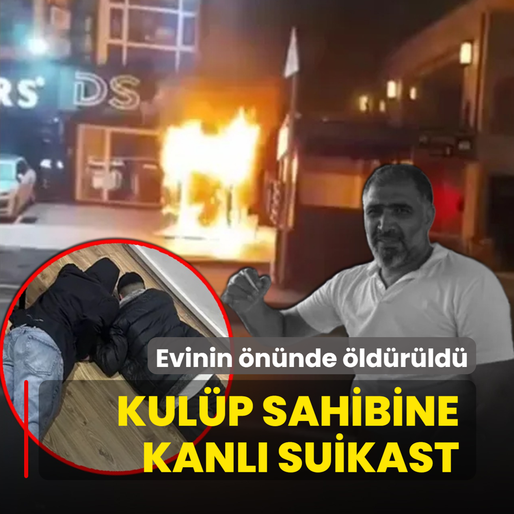 Kul�p sahibine kanl� suikast! Evinin �n�nde �ld�r�ld�