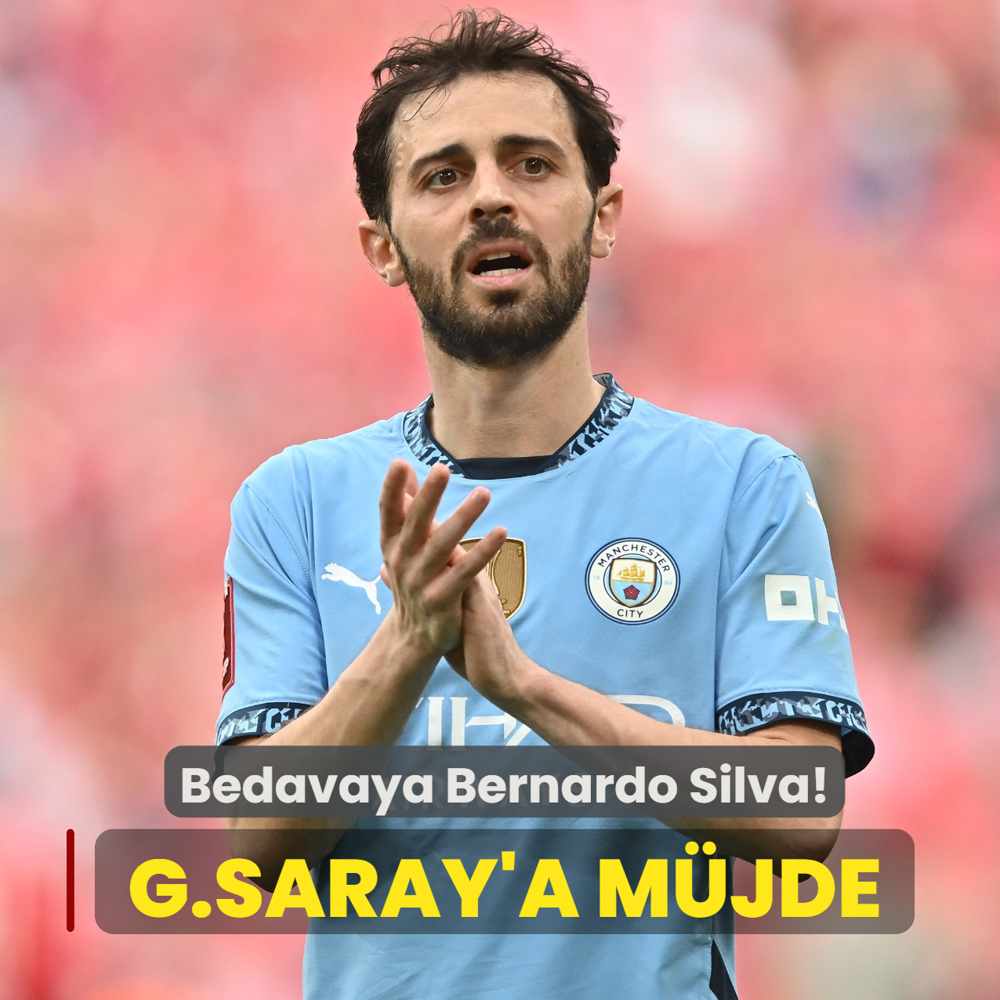 Galatasaray'a m�jdeli haber! Bedavaya Bernardo Silva f�rsat�