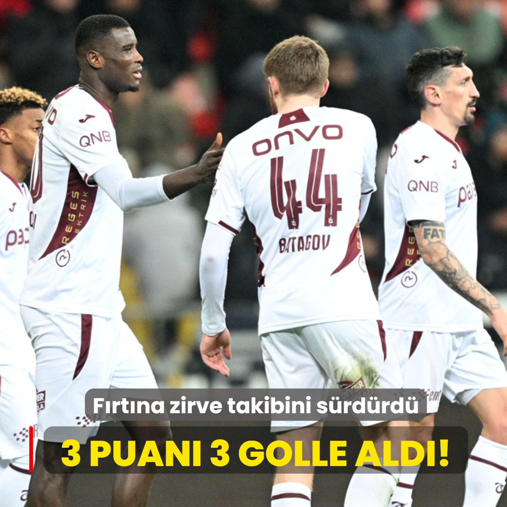 3 puan� 3 golle ald�! F�rt�na zirve takibini s�rd�rd�