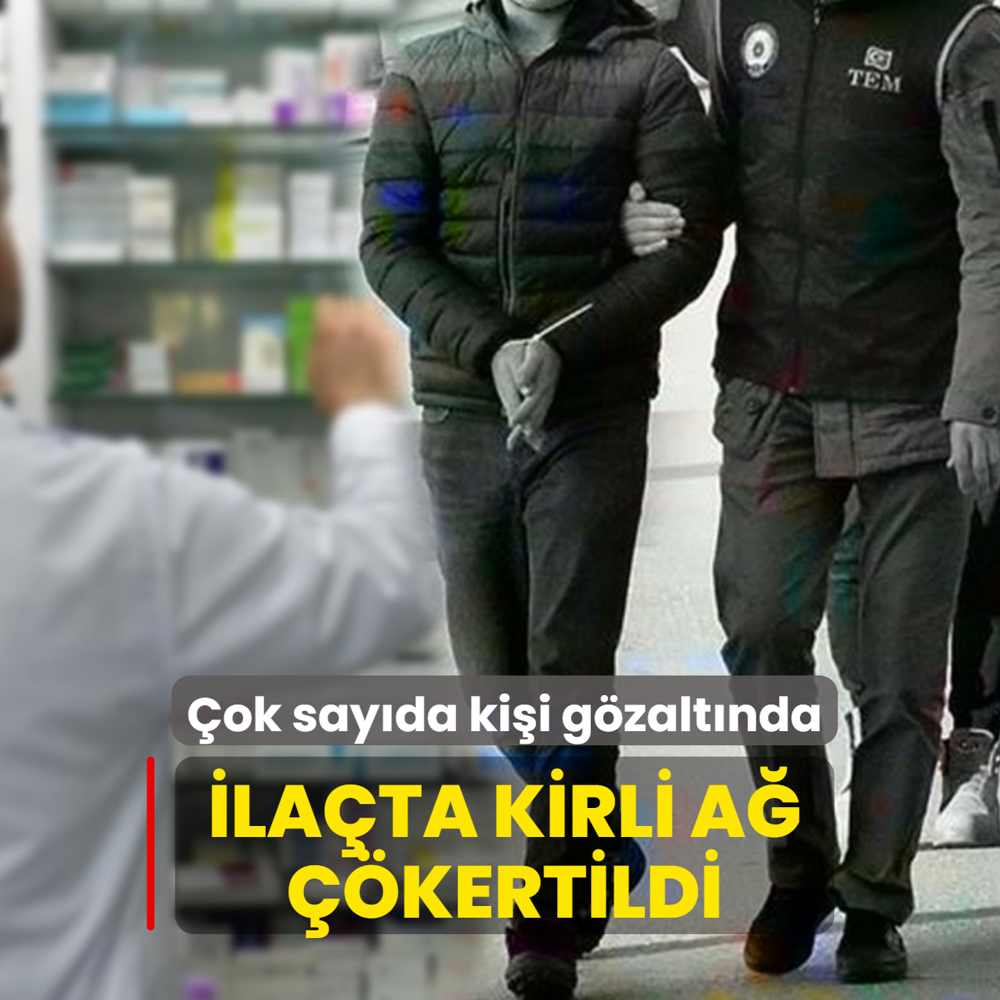 �la�ta kirli a� ��kertildi! �ok say�da ki�i g�zalt�nda