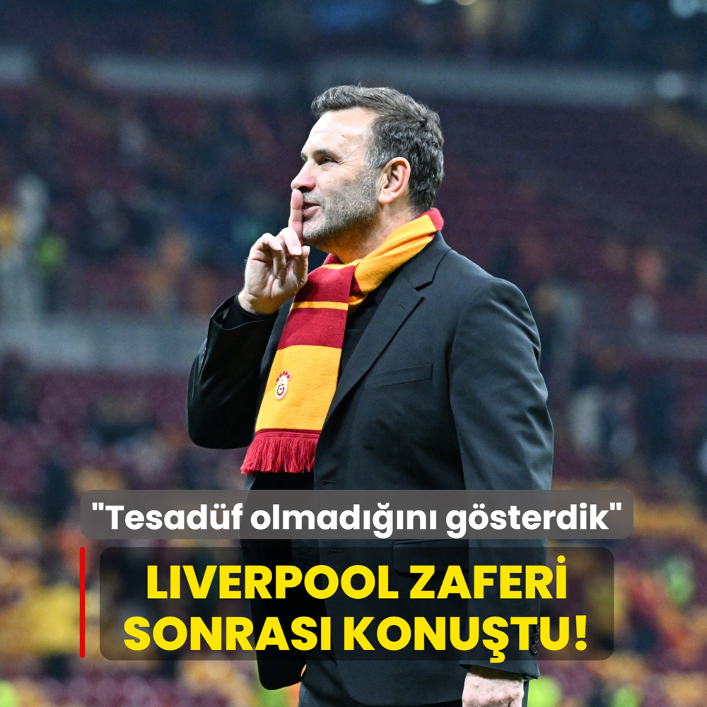 Okan Buruk, Liverpool zaferi sonras� konu�tu! �Tesad�f olmad���n� g�sterdik�