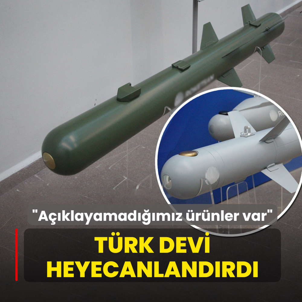 T�rk savunma devinden heyecanland�ran ��k��: A��klayamad���m�z �r�nler var