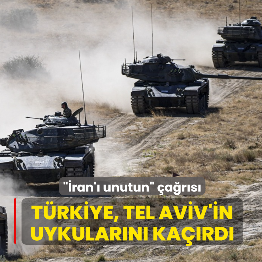 T�rkiye, Tel Aviv'in uykular�n� ka��rd�... ��ran'� unutun� �a�r�s�