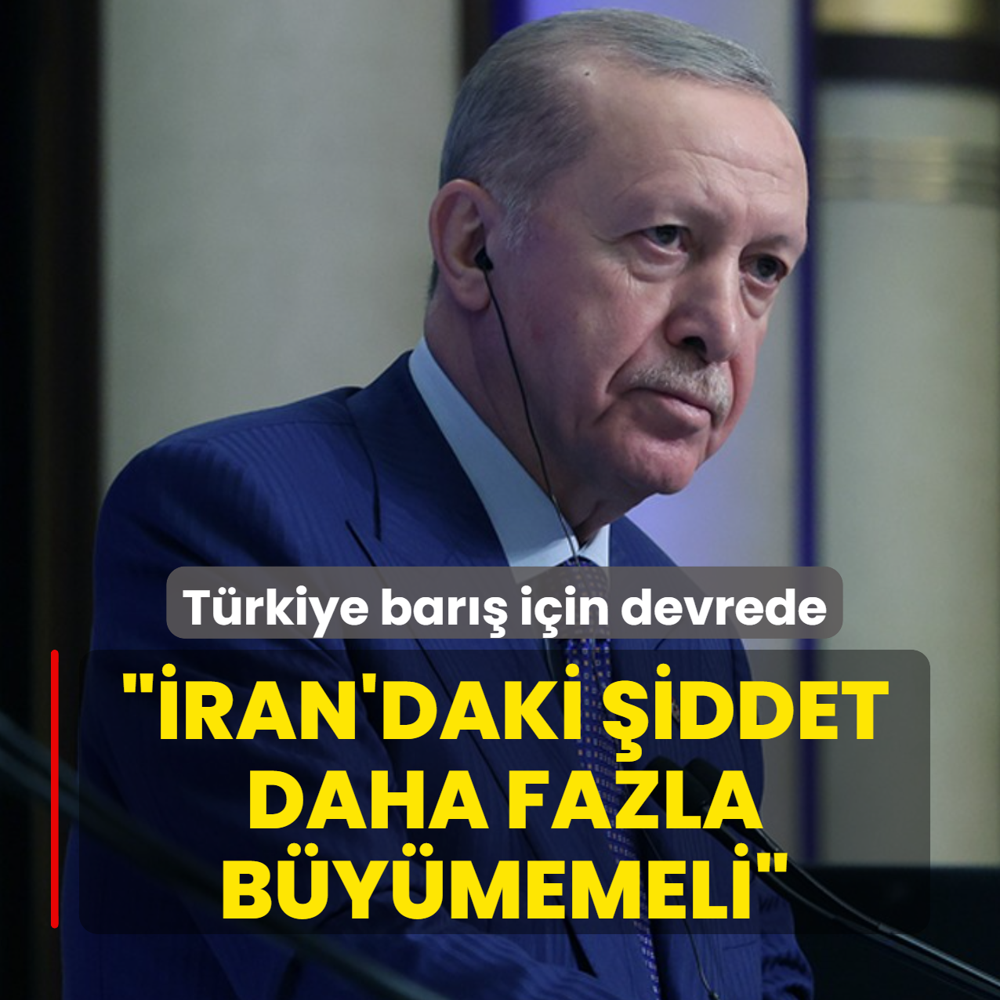 ABD ve �srail'in �ran'a sald�r�lar�! Ba�kan Erdo�an: Yo�un bir diplomasi trafi�i y�r�t�yoruz