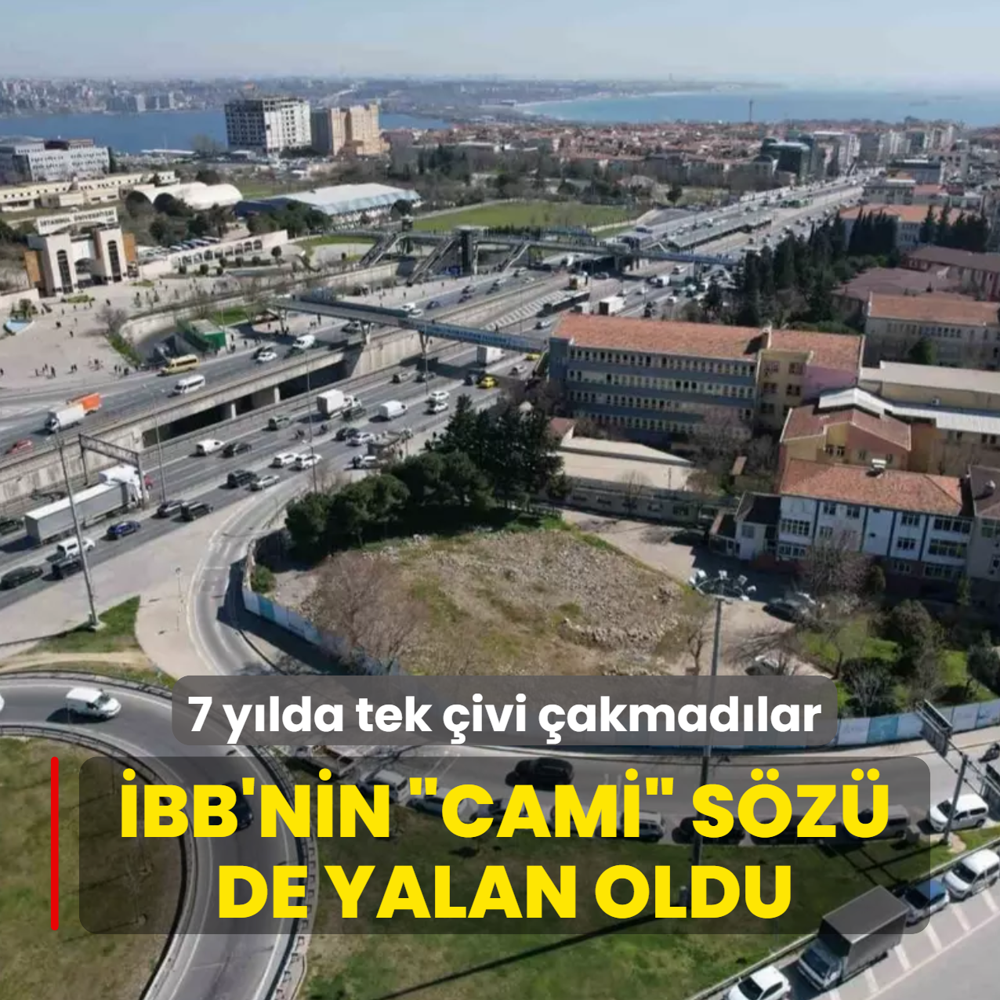 �BB'nin �cami� s�z� de yalan oldu! Y�kt�lar, 7 y�ld�r �ivi �akmad�lar