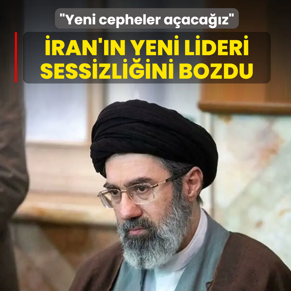 �ran'�n yeni lideri sessizli�ini bozdu: Yeni cepheler a�aca��z