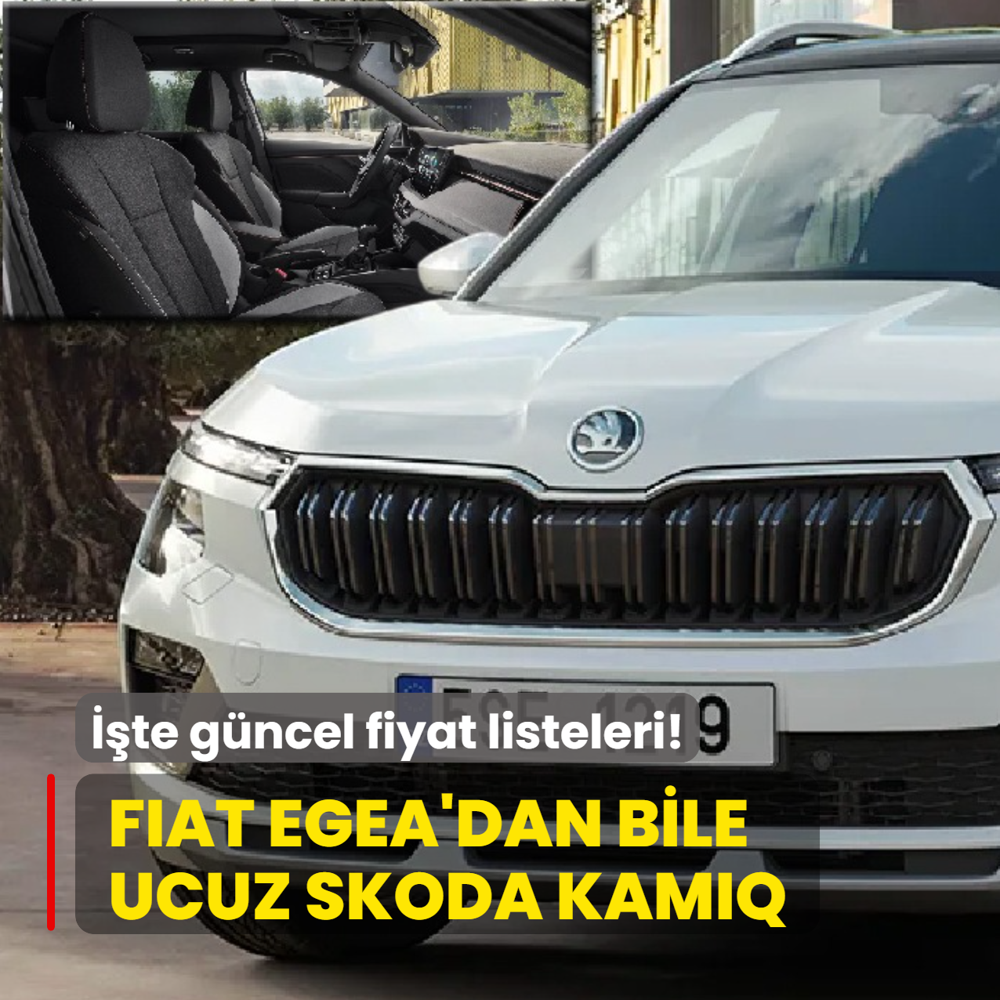 Skoda indirimi duyurdu: Egea'dan bile ucuz Kamiq imkan�! ��te g�ncel fiyat listeleri