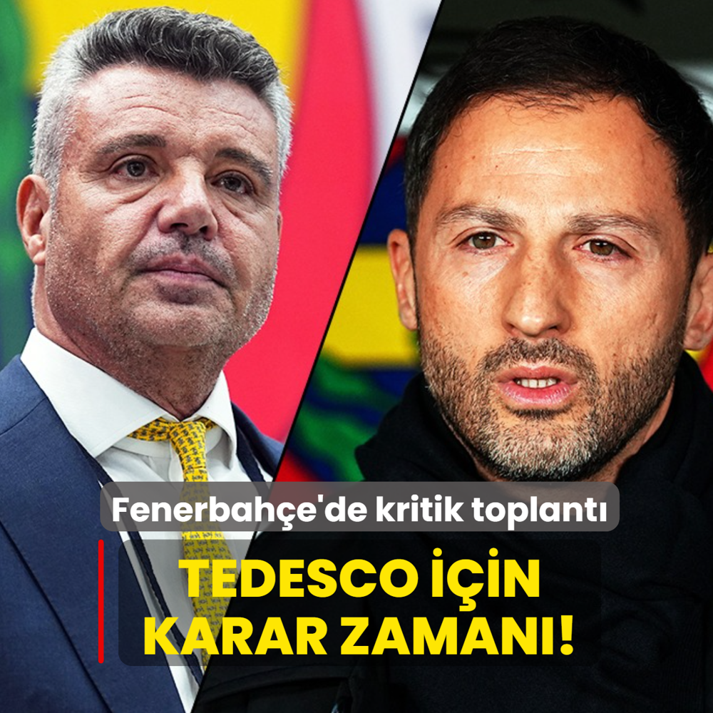 Fenerbah�e'de kritik toplant�! Devin �zek ve Tedesco i�in karar zaman�