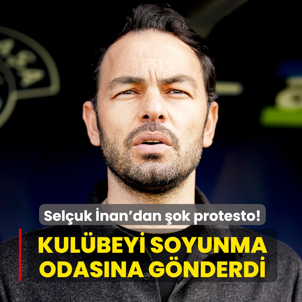 Sel�uk �nan'dan penalt� tepkisi! Kul�beyi soyunma odas�na g�nderdi