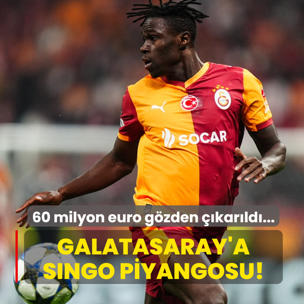 Galatasaray'a Singo piyangosu! �talyan devi 60 milyon euroyu g�zden ��kard�...