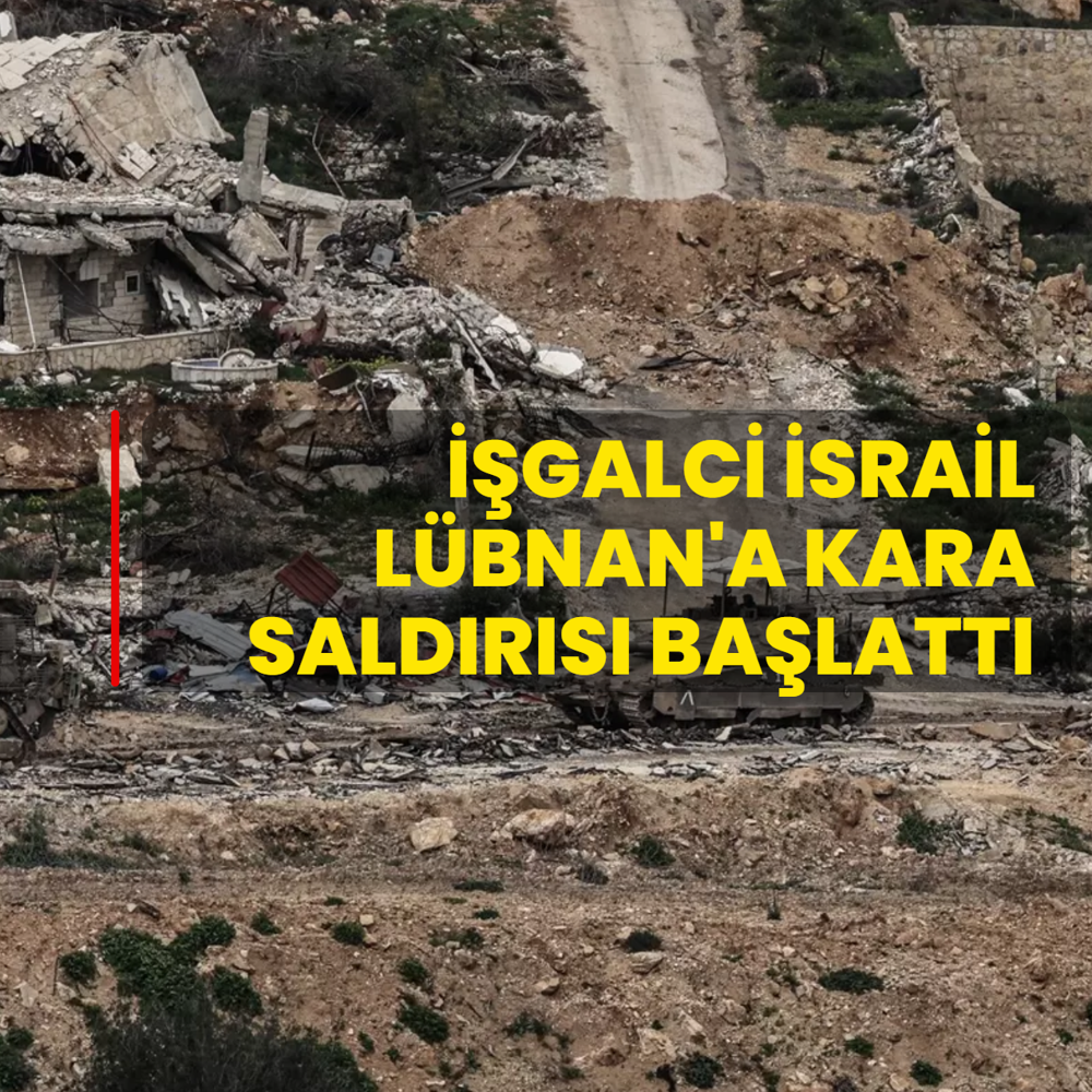 ��galci �srail L�bnan'a kara sald�r�s� ba�latt�