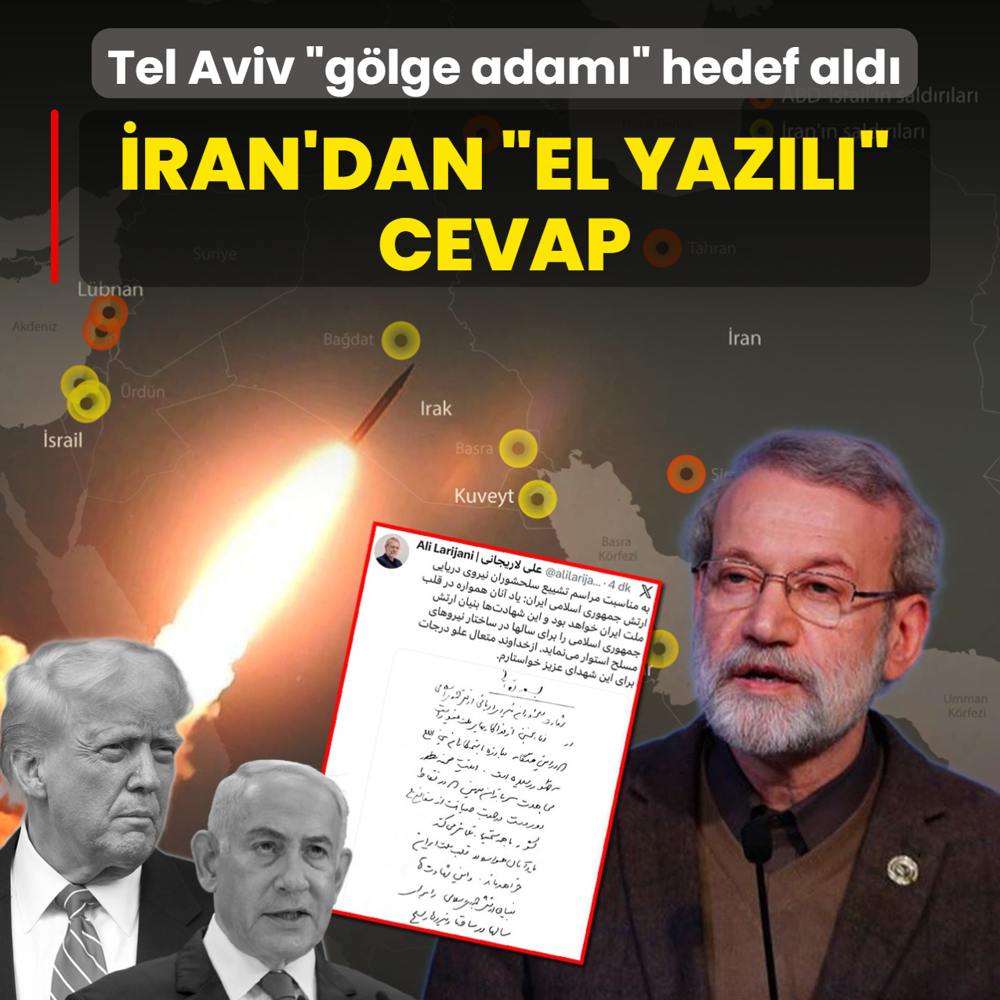 Tel Aviv �g�lge adam�� hedef ald�... �ran'dan �el yaz�l�� cevap