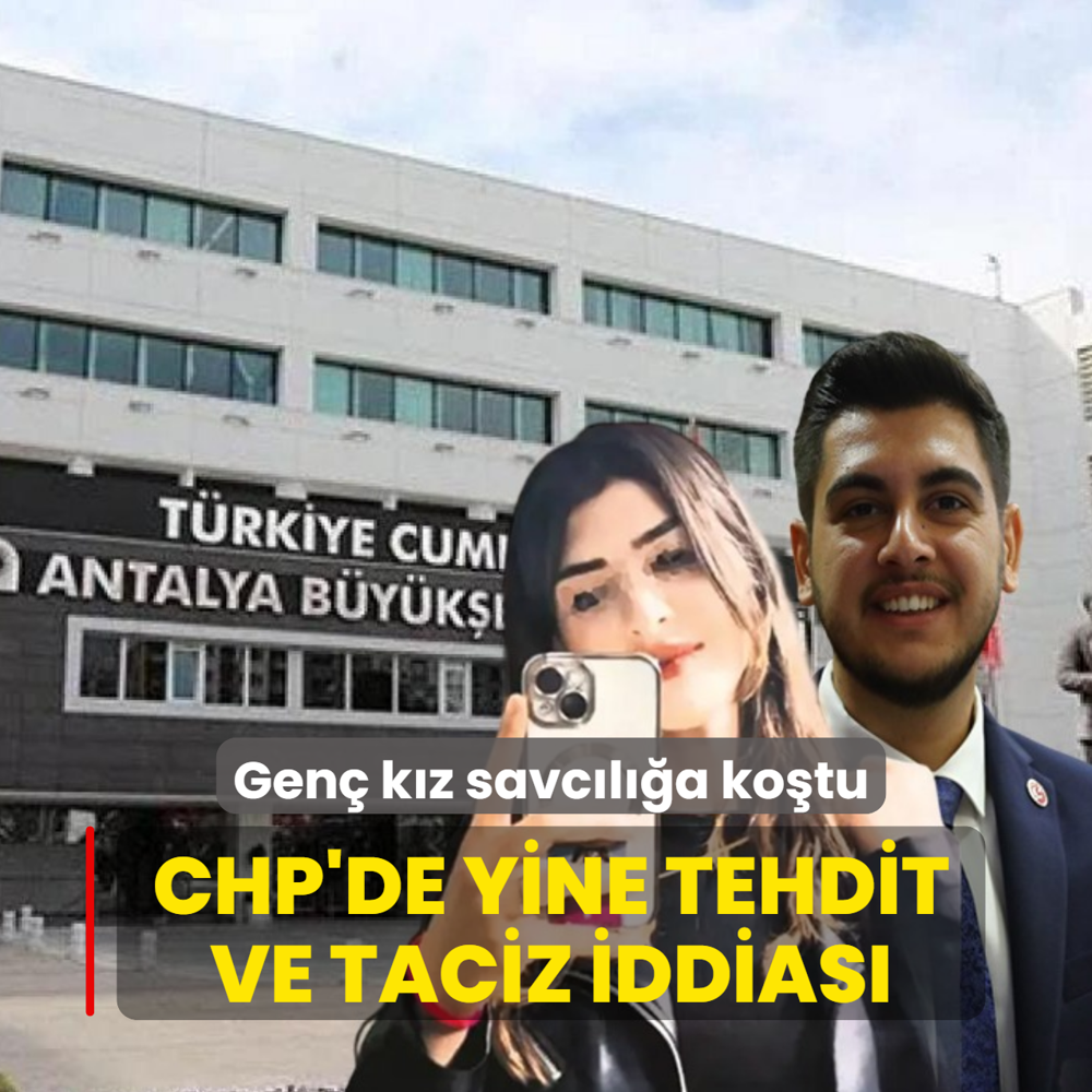 CHP'de yine tehdit ve taciz iddias�