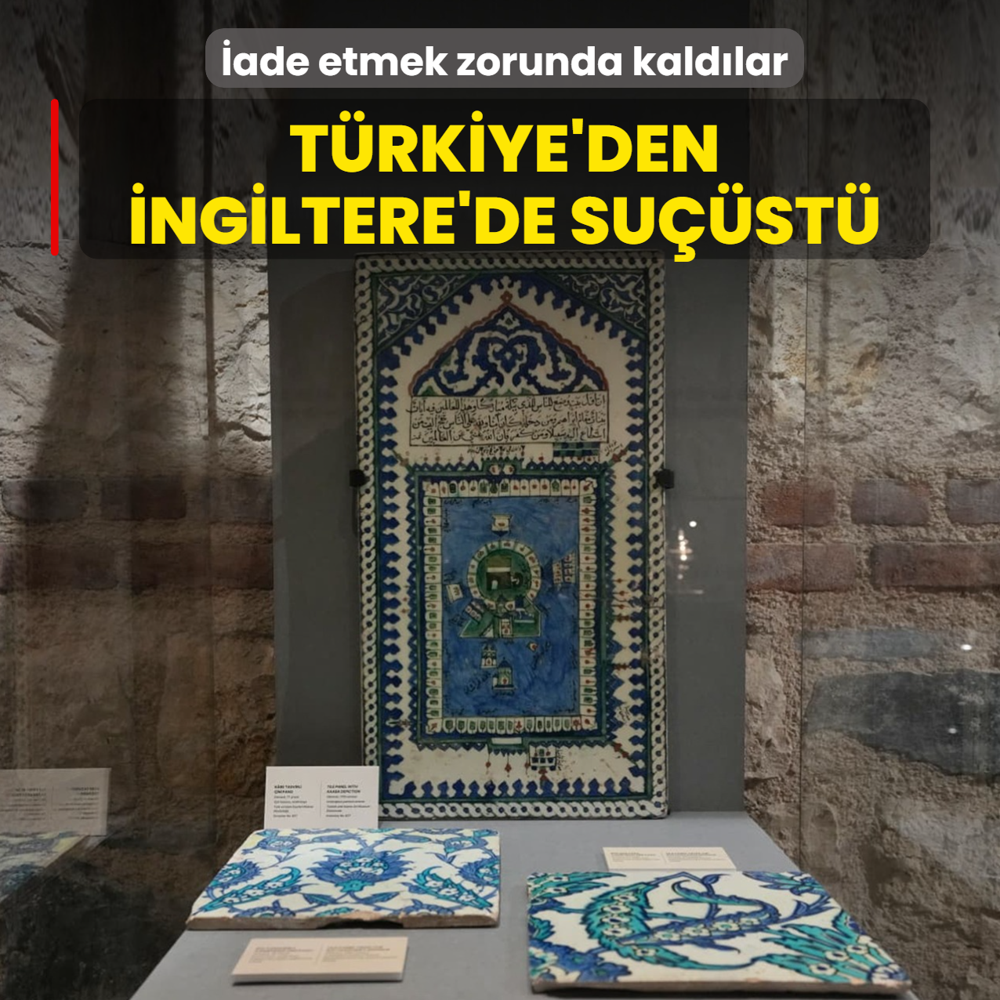 T�rkiye'den �ngiltere'de su��st�! �ade etmek zorunda kald�lar