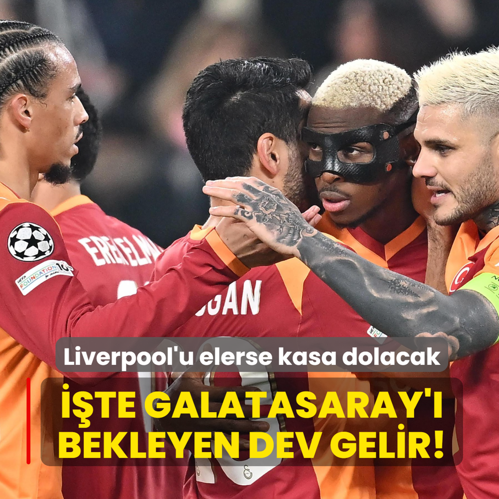 Galatasaray'� bekleyen dev gelir! Liverpool'u elerse kasa dolacak