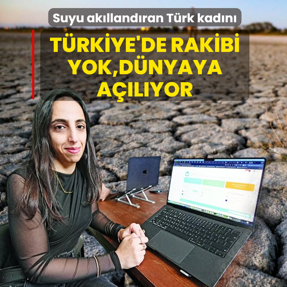 T�rkiye'de rakibi yok, d�nyaya a��l�yor! Suyu ak�lland�ran T�rk kad�n�