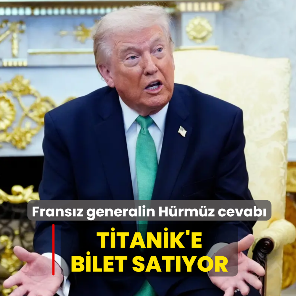 Frans�z generalin H�rm�z cevab�... Titanik'e bilet sat�yor