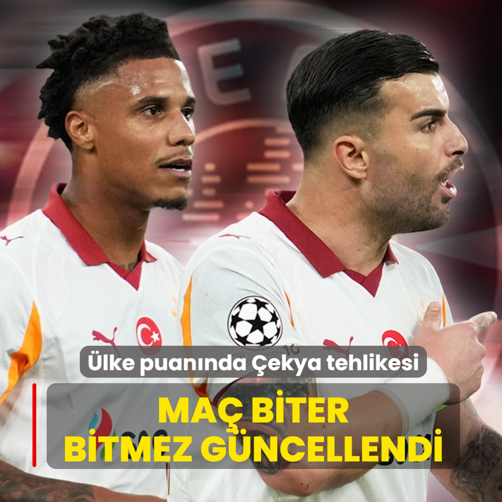 Galatasaray Avrupa'ya veda etti! �lke puan� g�ncellendi: �ekya tehlikesi