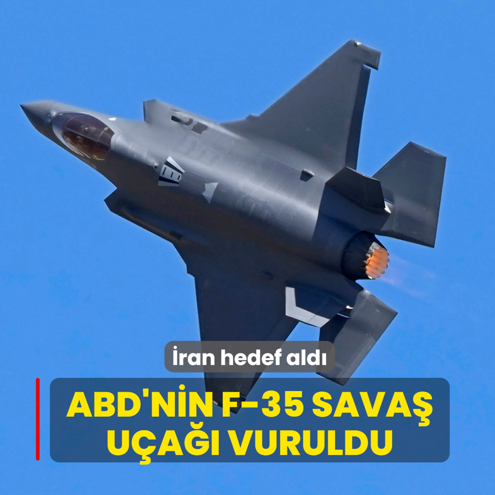 �ran hedef ald�... ABD'nin F-35 sava� u�a�� vuruldu