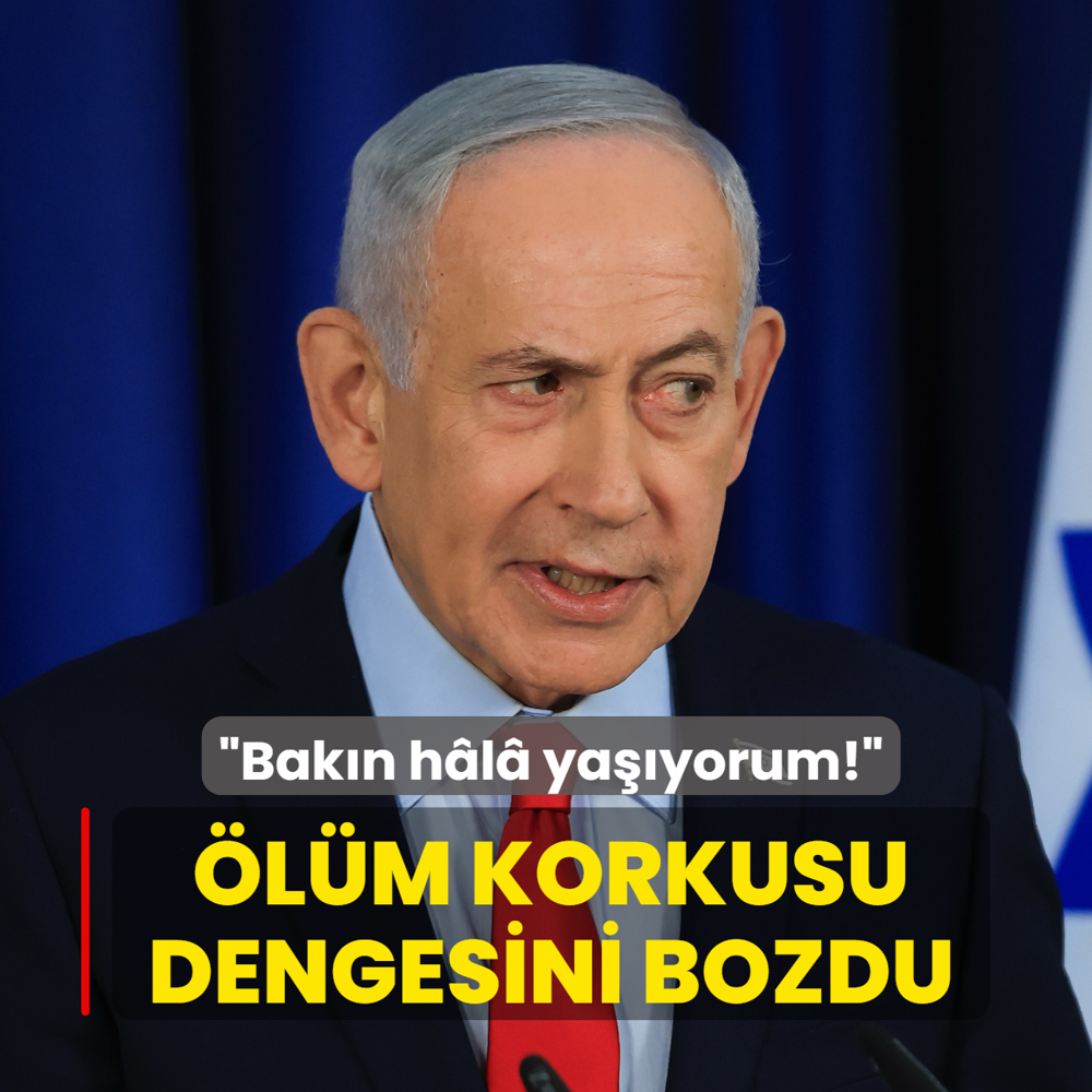�l�m korkusu dengesini bozdu: Bak�n h�l� ya��yorum!