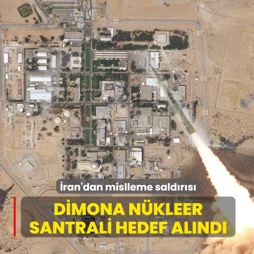 �ran'dan mislleme sald�r�s�... Dimona n�kleer santrali hedef al�nd�