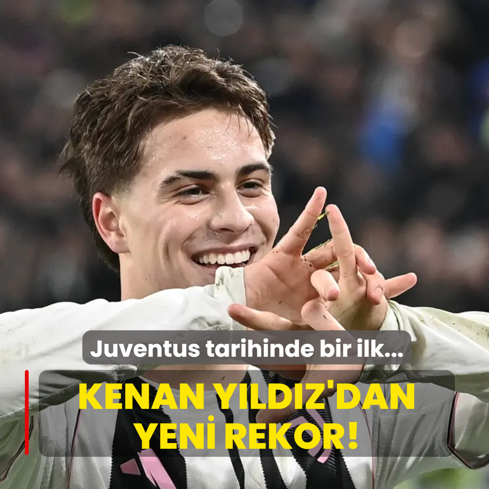 Juventus tarihinde bir ilk... Kenan Y�ld�z'dan yeni rekor!