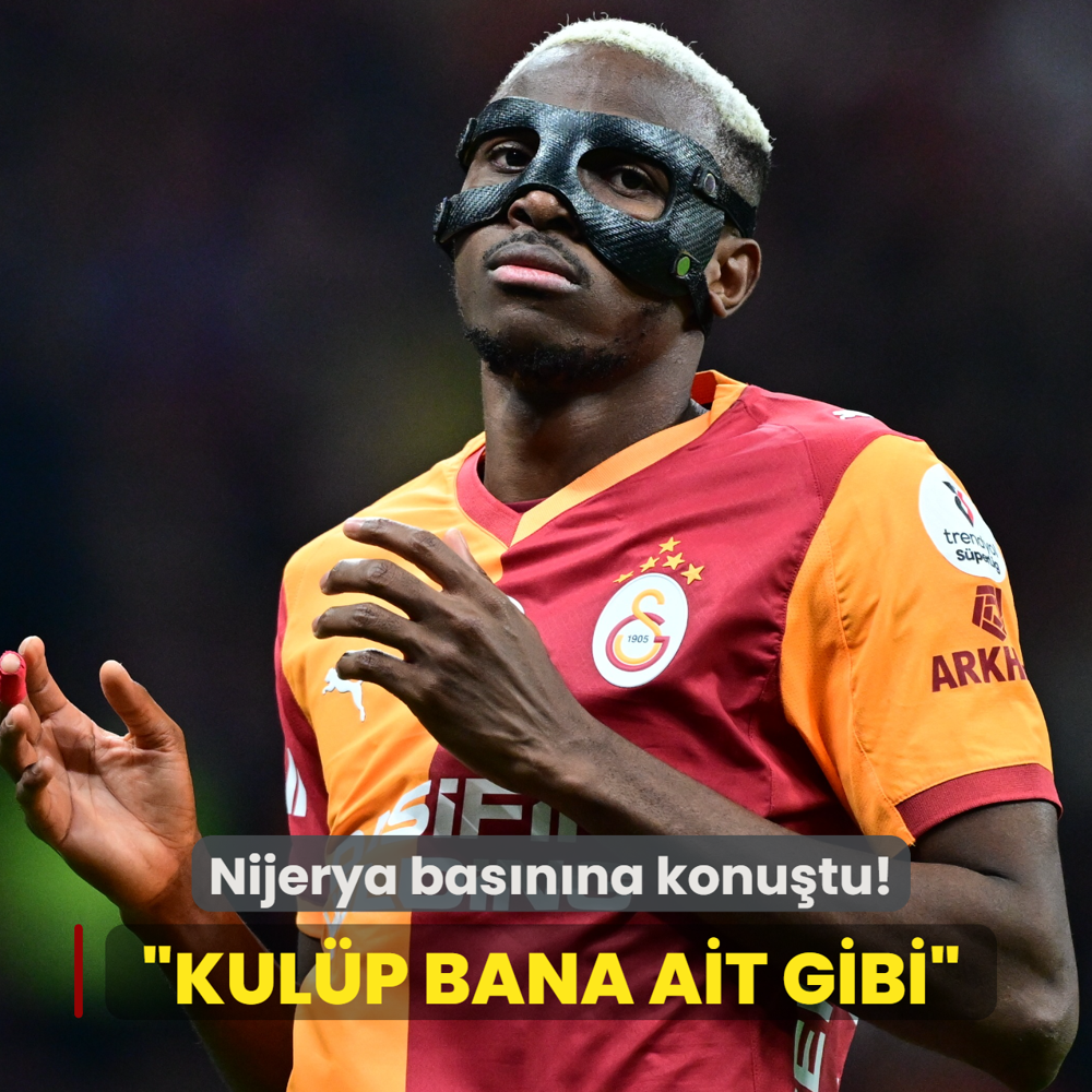 Victor Osimhen, Nijerya bas�n�na konu�tu! �Kul�p bana ait gibi�