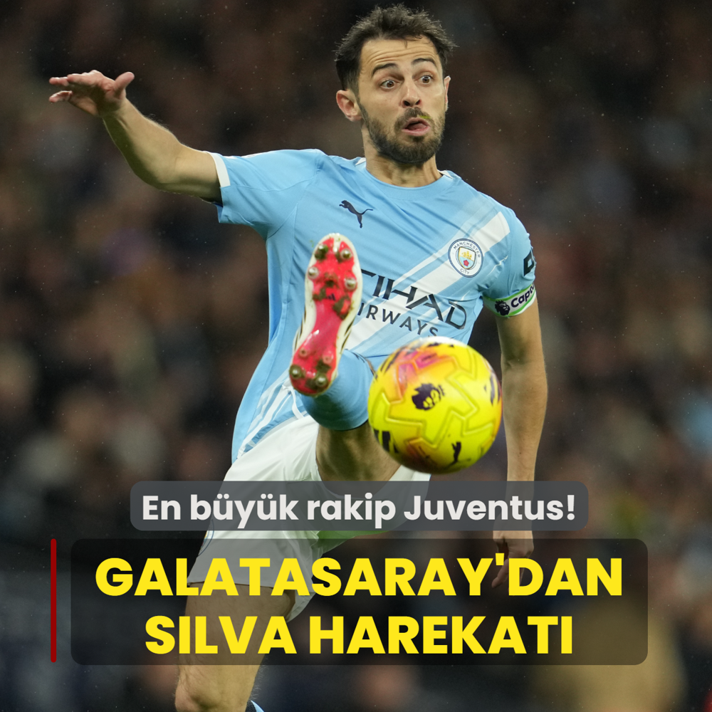 Galatasaray'dan Bernardo Silva harekat�! En b�y�k rakip Juventus