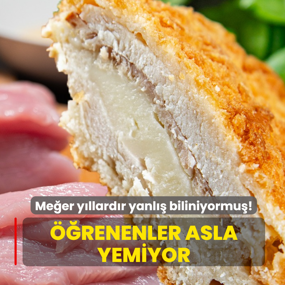 Me�er y�llard�r yanl�� biliniyormu�! ��renenler bu besinden vazge�iyor