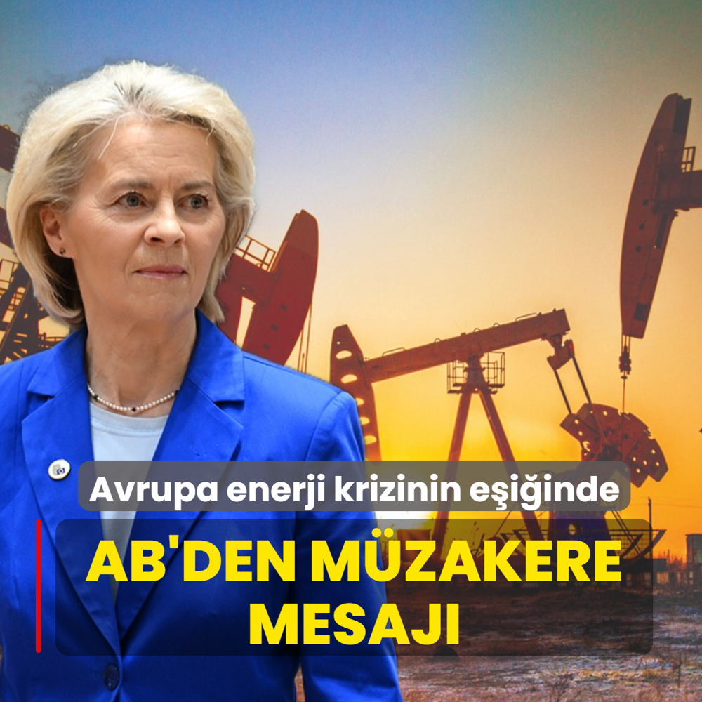 Avrupa enerji krizinin e�i�inde! AB'den m�zakere mesaj�