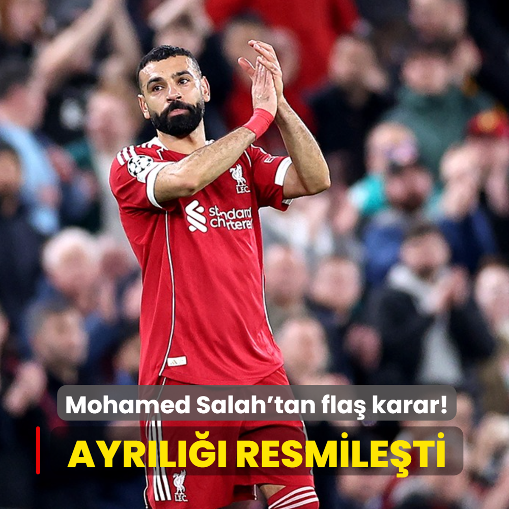 Mohamed Salah'tan fla� karar! Ayr�l��� resmile�ti
