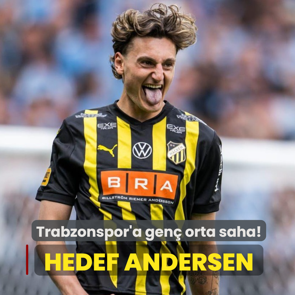 Trabzonspor'a gen� orta saha! Hedef Silas Andersen