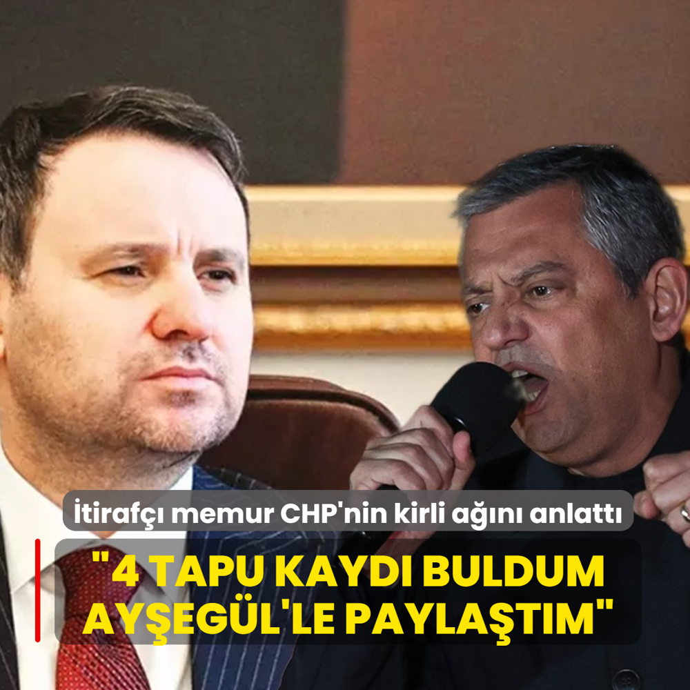 4 tapu kayd� buldum Ay�eg�l'le payla�t�m