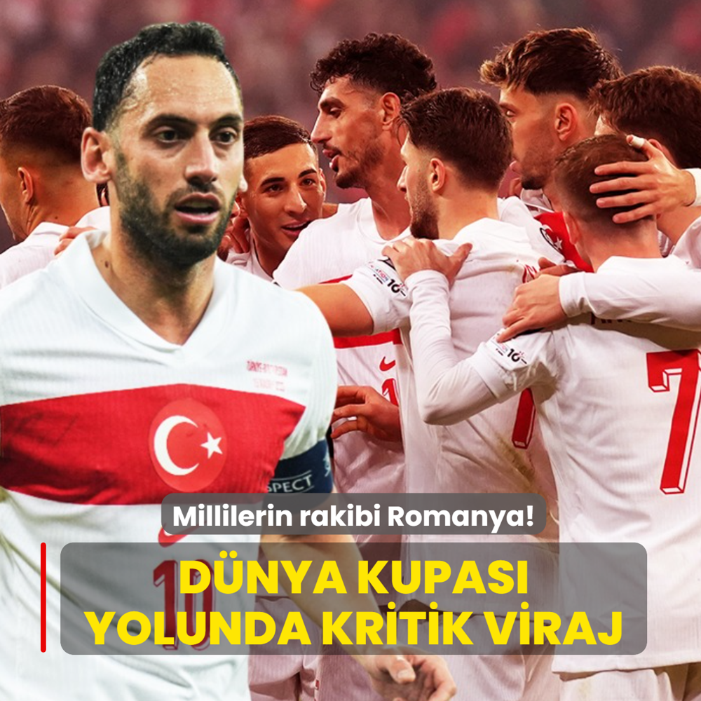 D�nya Kupas� yolunda kritik viraj! A Milli Futbol Tak�m�'n�n rakibi Romanya