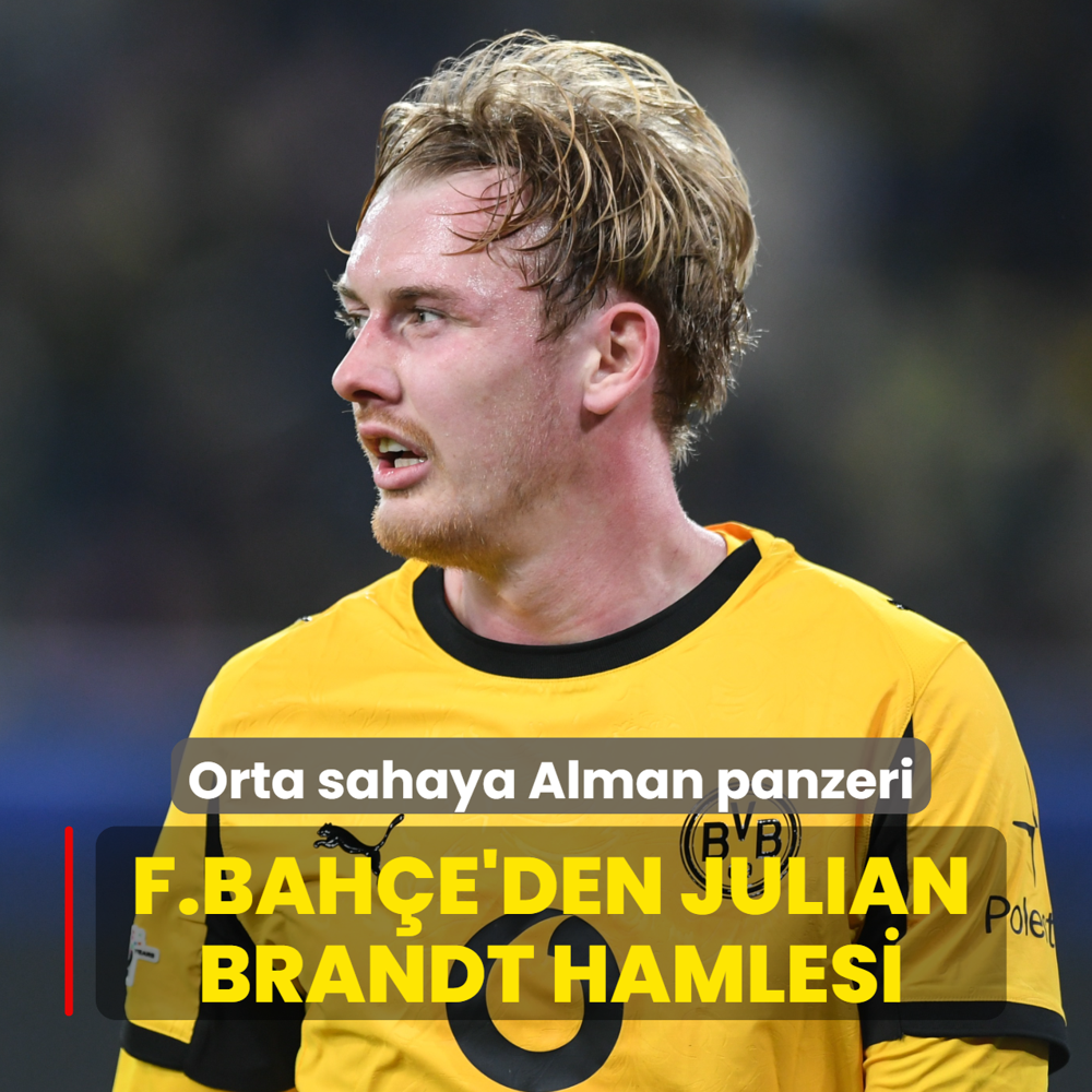 Orta sahaya Alman panzeri! Fenerbah�e'den Julian Brandt hamlesi