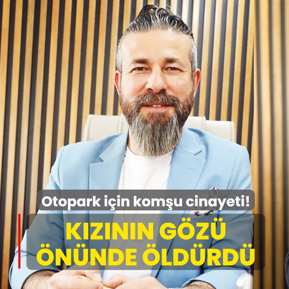 Otopark i�in kom�u cinayeti