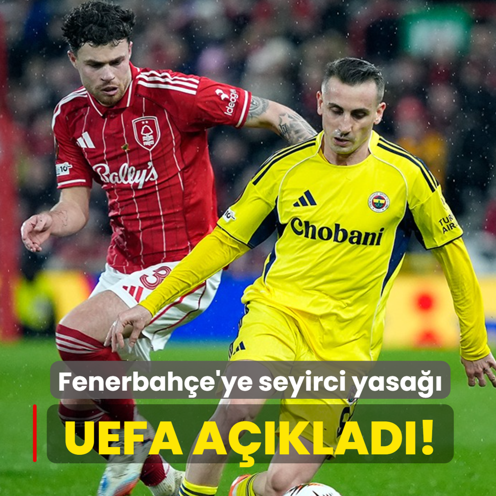 UEFA a��klad�! Fenerbah�e'ye seyirci yasa��