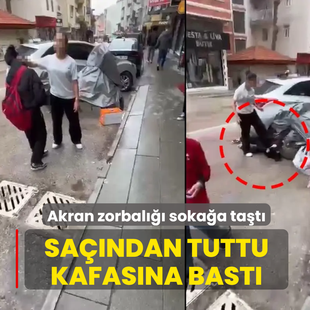 Akran zorbal��� soka�a ta�t�! Sa��ndan tuttu, kafas�na bast�
