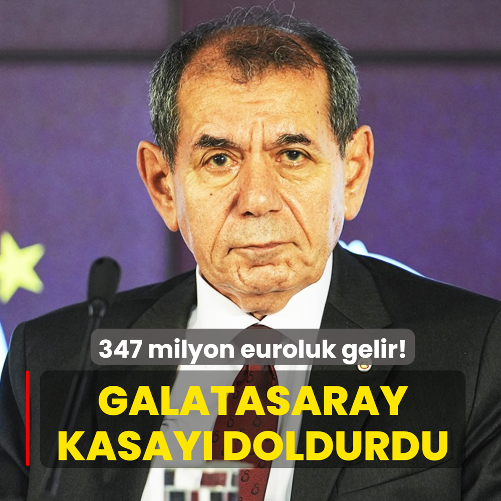 Galatasaray'da ba�ar� kasay� doldurdu! 4 kalemde 347 milyon euroluk gelir