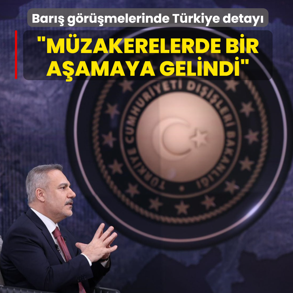 ABD-�ran g�r��meleri! Bakan Fidan: M�zakerelerde bir a�amaya gelindi gibi