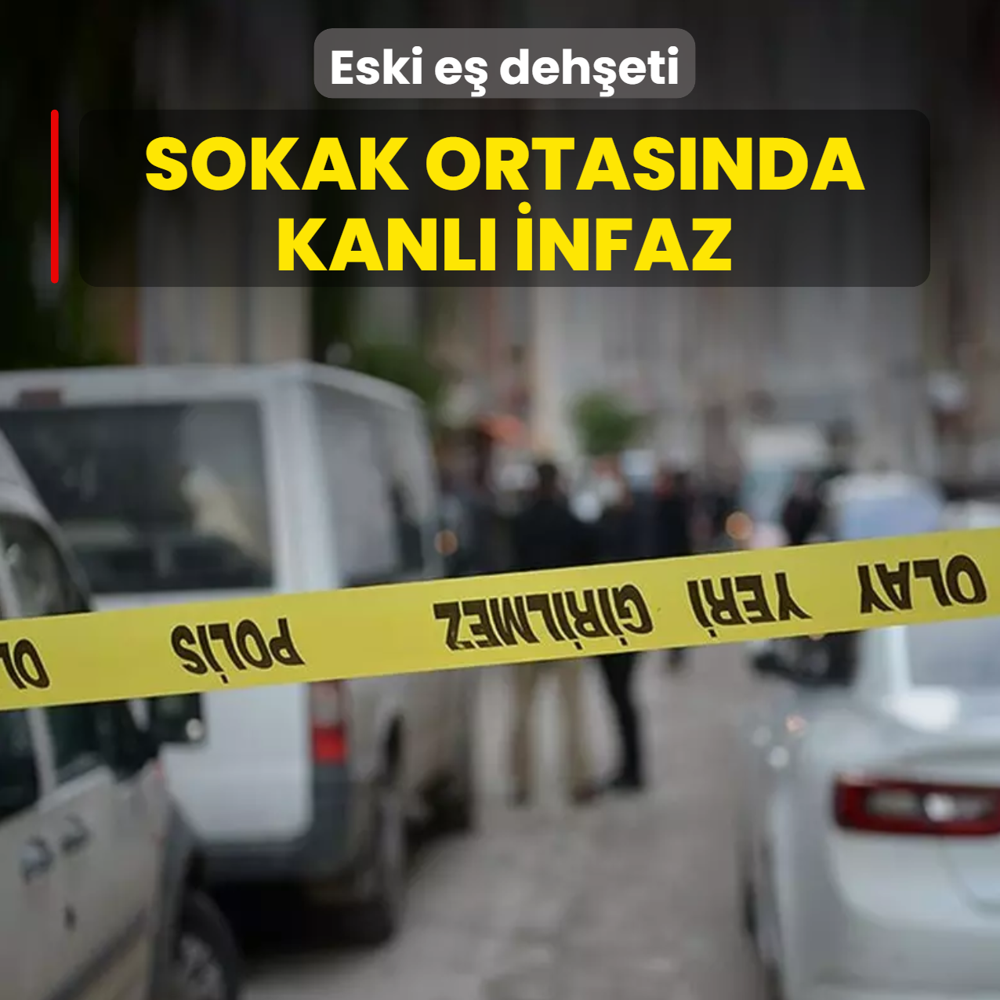 Eski e� deh�eti... Sokak ortas�nda kanl� infaz
